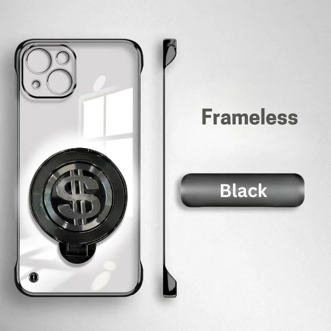 iPhone 15 Premium Frameless Rotating Dollar Case - Image 3