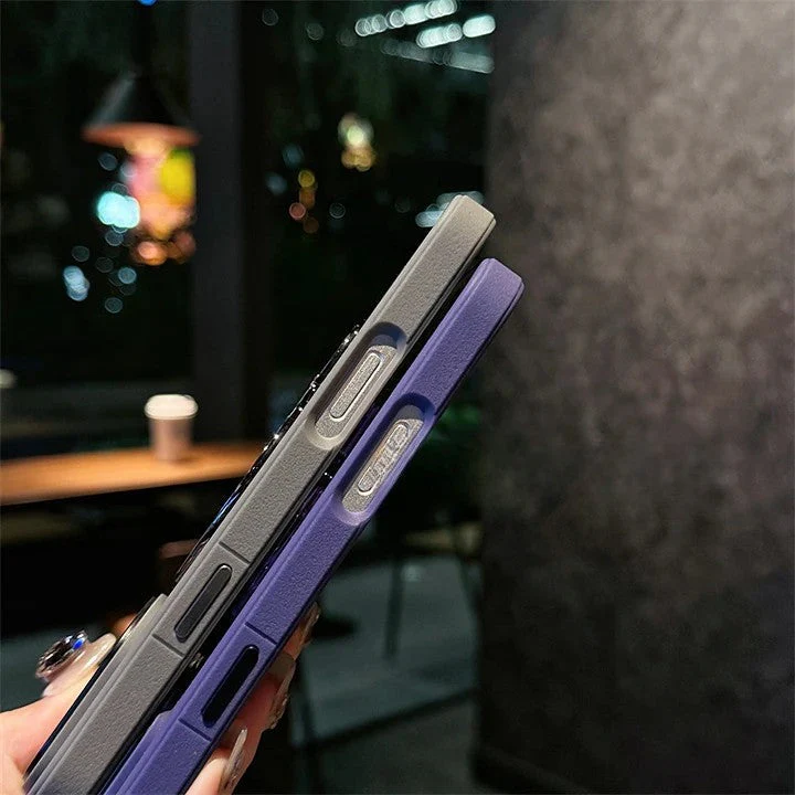 iPhone 16 Pro / 16 Pro Max Luxury Duck Ring Stand Shockproof Magnetic Case - Image 2