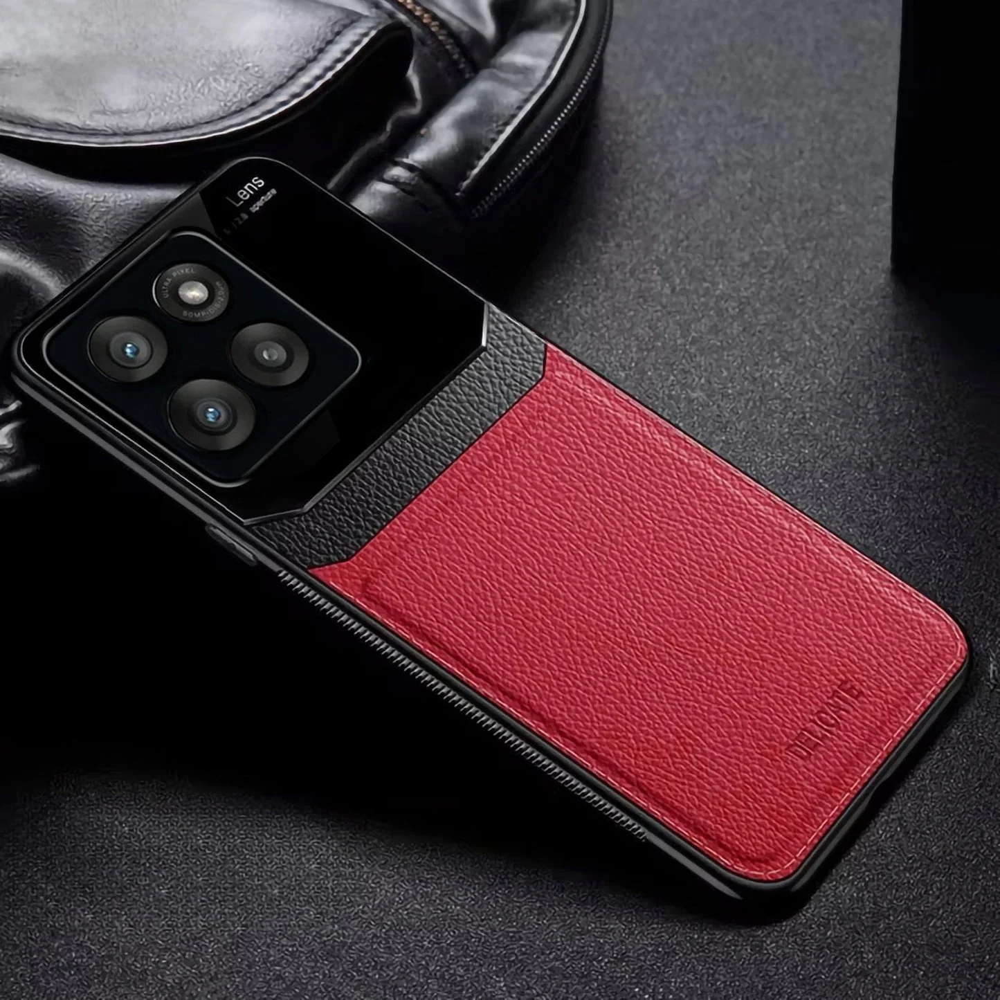 Motorola Edge 60 Pro 5G Premium Leather Lens Protective Case - Image 5