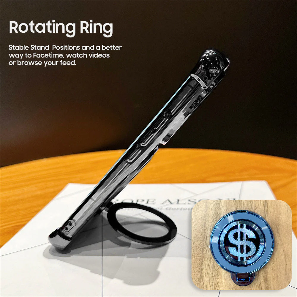 OnePlus Nord CE3 5G Four Corner Airbags 100% Original Astro Money Magnet Rotating Dollar Case - Image 9