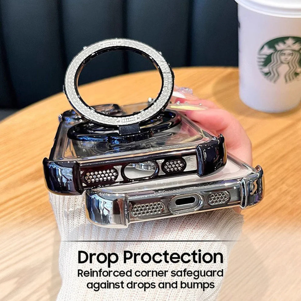 OnePlus Nord CE4 5G Four Corner Airbags 100% Original Astro Money Magnet Rotating Dollar Case - Image 5