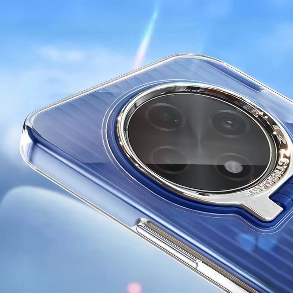 Oppo F27 Pro+ 5G Luxury Dual Layer Hybrid Camera Ring Stand Case - Image 4