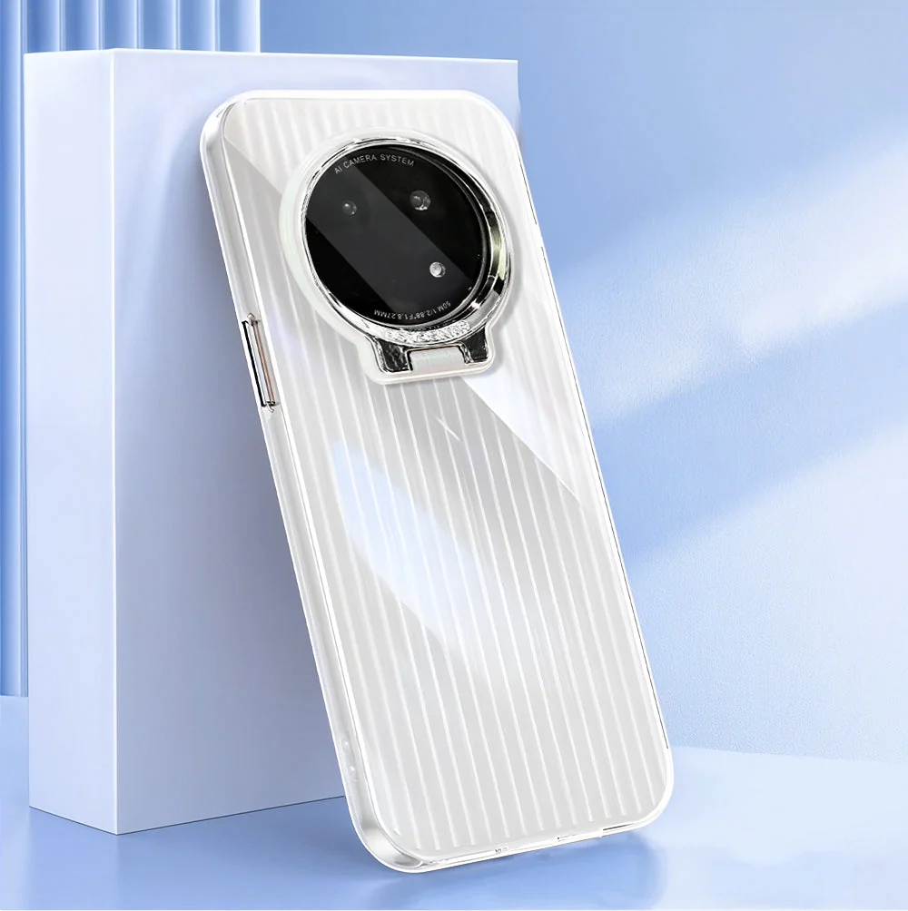 Oppo F29 Pro 5G Luxury Dual Layer Hybrid Camera Ring Stand Case - Image 3