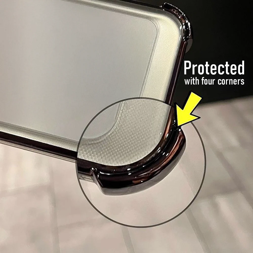 Oppo F31 Pro+ 5G Transparent Shockproof Case With Airbag Corners - Image 6