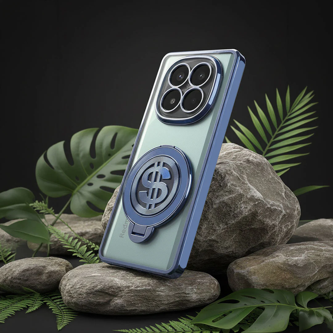 Redmi Note 14 Pro Plus 5G Electroplating Dollar Case - Image 2