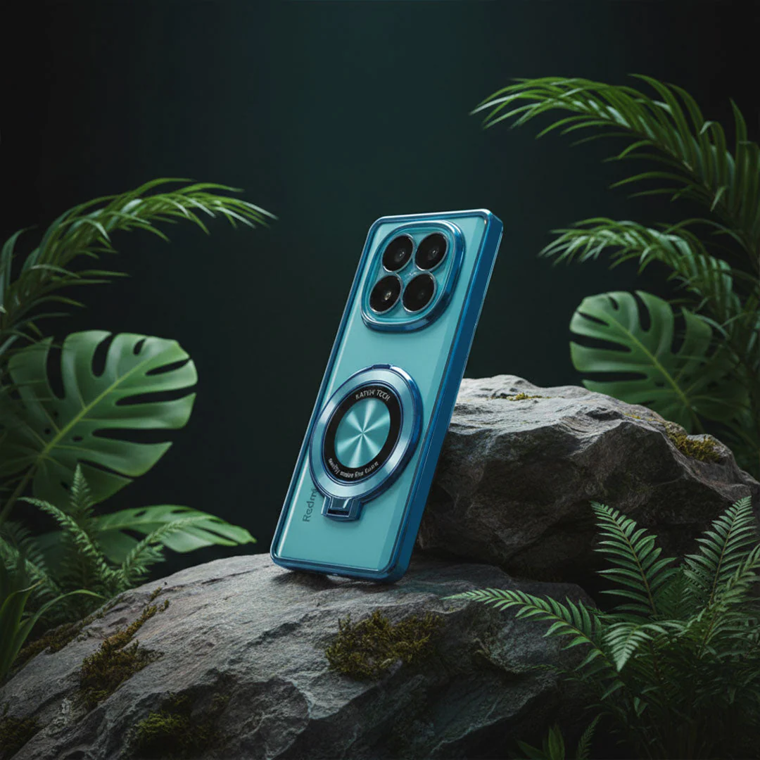 Redmi Note 14 Pro Plus 5G Magnifier Electroplating Case - Image 2
