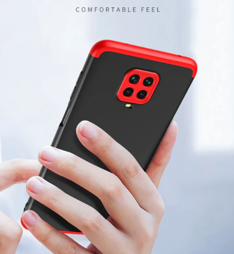 Redmi Note 9 Pro Max Ultimate 360° Shockproof Complete Protection Matte Back Cover - Image 5