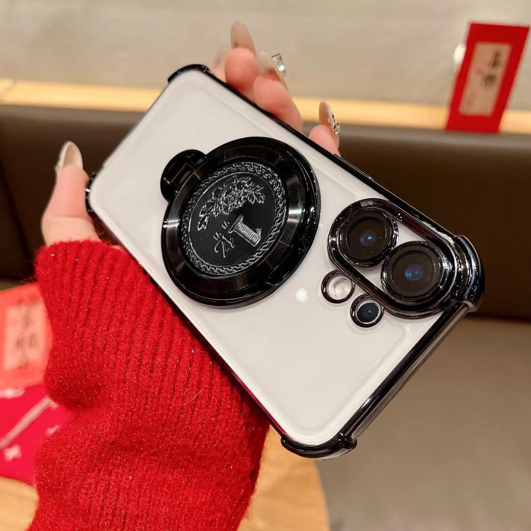 Vivo T4 Pro 5G Premium Billion Wheel Rotating Shockproof Airbags Case