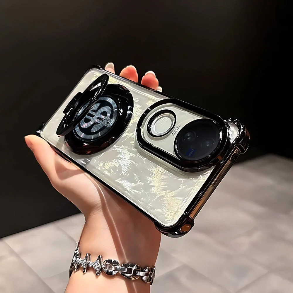 Vivo T4R 5G Four Corner Airbags 100% Original Astro Money Magnet Rotating Dollar Case - Image 2