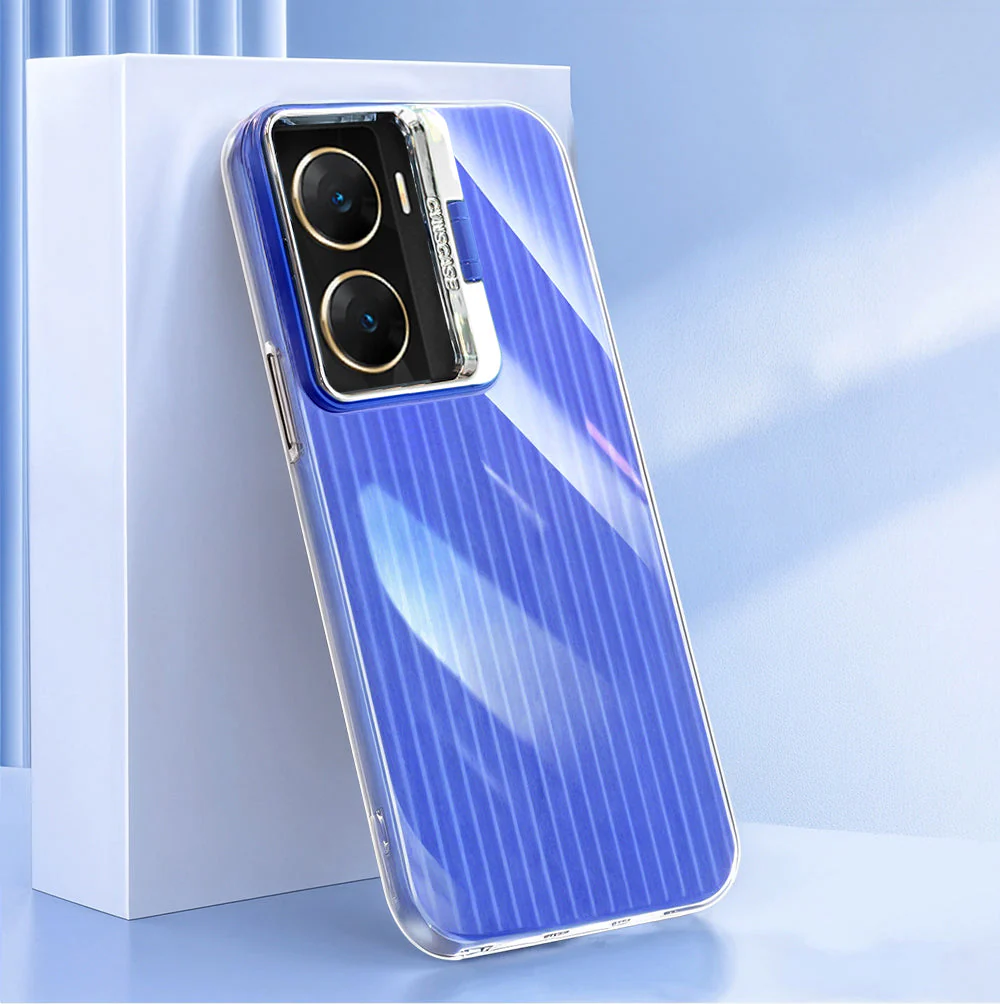 Vivo V29e 5G Luxury Dual Layer Hybrid Camera Ring Stand Case - Image 2