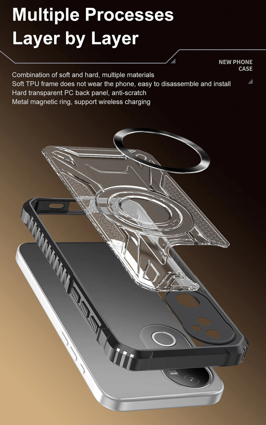 Vivo V50 5G Magsafe Shockproof Armour Case - Image 15