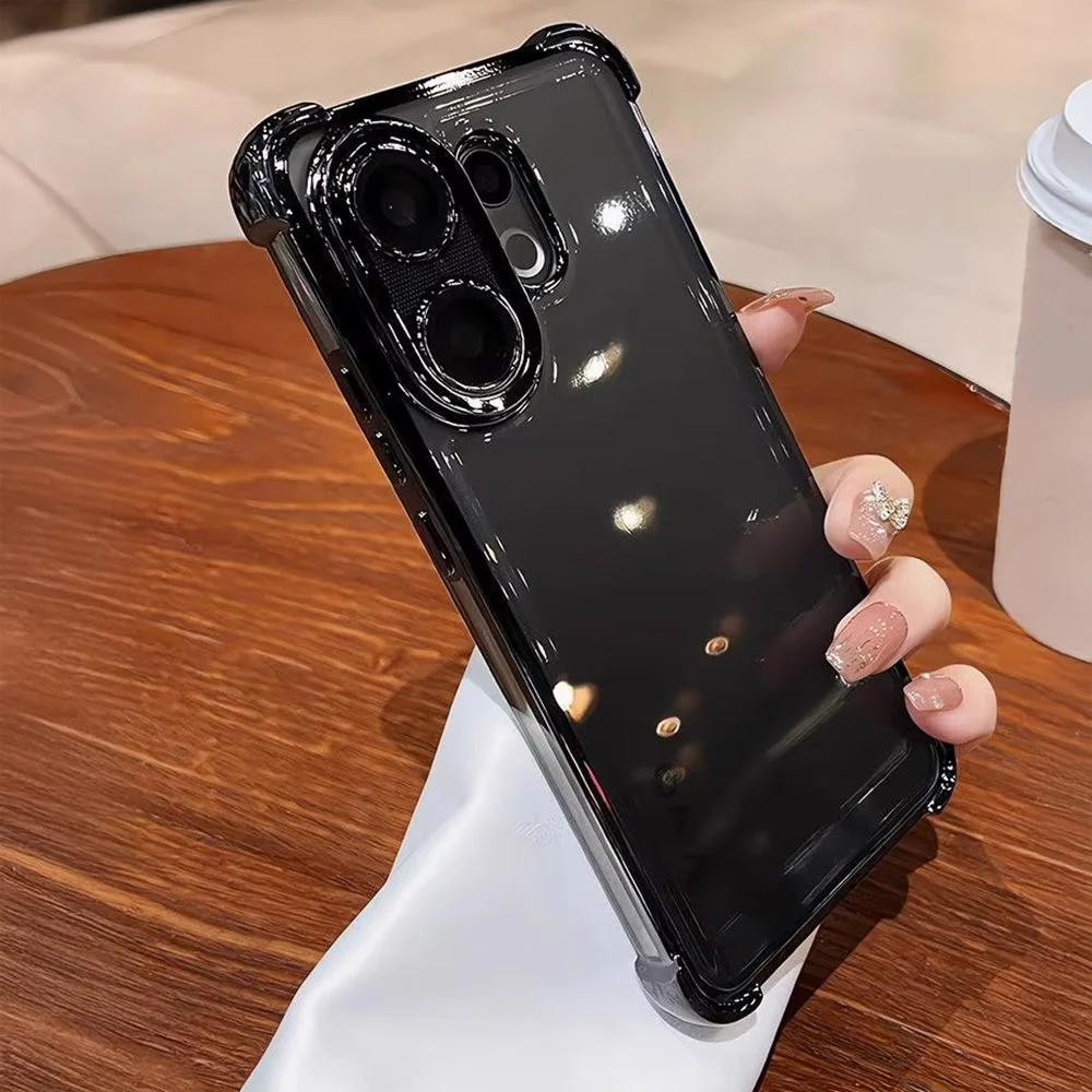 Vivo V60 5G Transparent Shockproof Case With Airbag Corners - Image 9