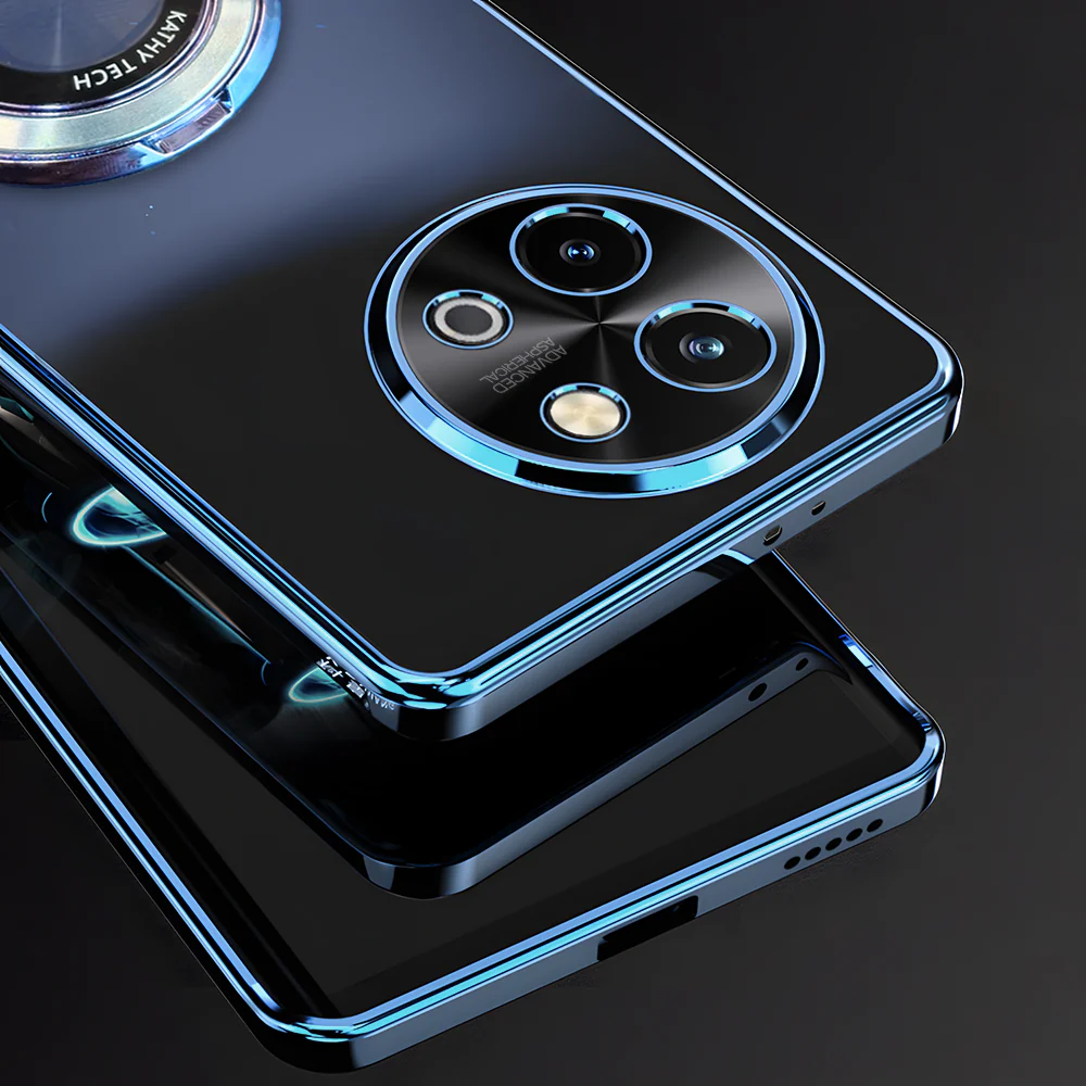 Vivo Y58 5G Magnifier Electroplating Case - Image 3